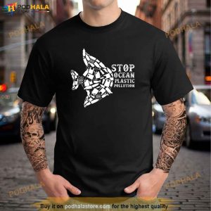 Stop Ocean Pollution Plastic Save Ocean Protect Nature Earth Shirt 2