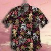 Stormtrooper Flowers Tropical Funny Hawaiian Shirt, Hawaiian Outfit For Men