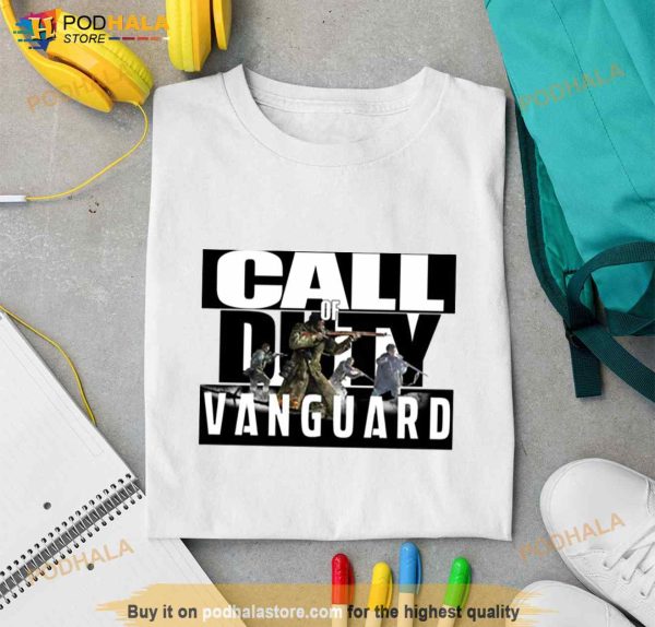 Straight Out Of Vanguard Call Of Duty Shirt