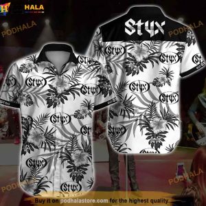 Styx Hawaiian Shirt, Hawaiian Button Up Shirt
