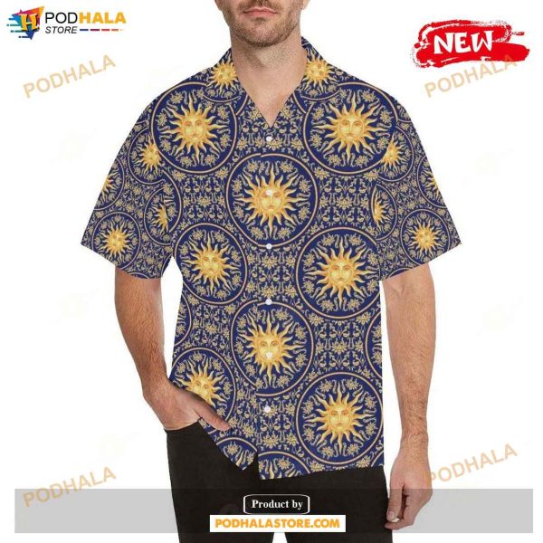 Sun Hot Casual Shirts For Men Women Hawaiian Shirt