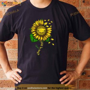 Sunflower Graduation Class Of 2023 Senior Graduate Men Women Shirt 2