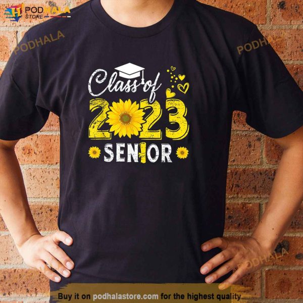 Sunflower Graduation Senior Class of 2023 23 Graduate Shirt