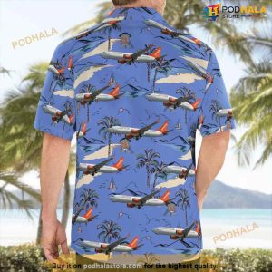 Sunwing Airlines Boeing 737 Max 8 Hawaiian Shirt For Men And Women 2