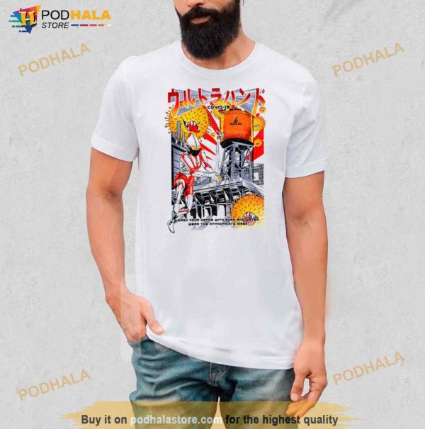 Superhero Ultraman Ultrahand Shirt