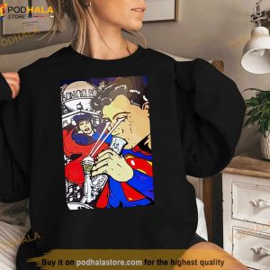 Superman Smoking Weed Shirt 3
