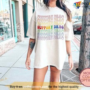 Support Drag Shirt, Drag is Not A Crime Shirt, Transgender Shirt, Pride Month Merch