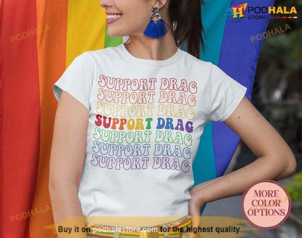 Support Drag Shirt, Drag is Not A Crime Shirt, Transgender Shirt, Pride Month Merch