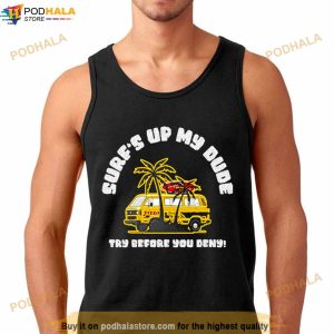 Surf's Up My Dude Argyle Stranger Things Shirt 2