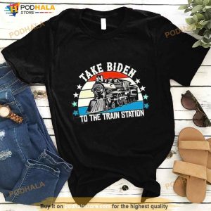Take Biden To The Train Station Vintage Shirt 2