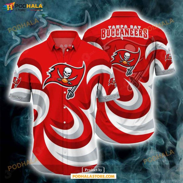 Tampa Bay Buccaneers NFL Hawaiian Hoodie All Over Print Clothing Over Summer Collection