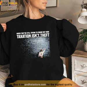Taxation Is Not Theft Equation Shirt 2
