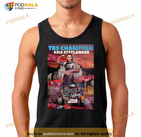 TBS Champion Kris Statlander Double Or Nothing AEW And New Shirt