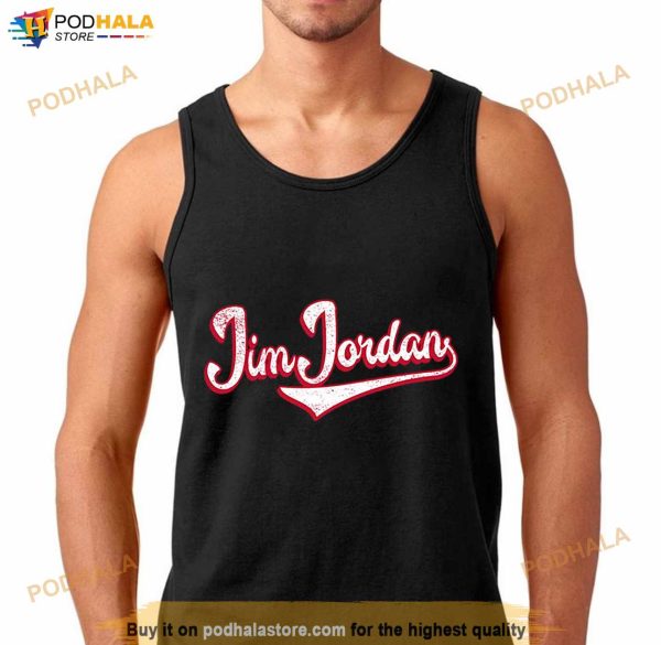 Team Jim Jordan Vintage Baseball Jim Jordan Congressman Ohio Shirt
