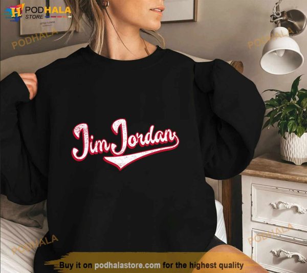 Team Jim Jordan Vintage Baseball Jim Jordan Congressman Ohio Shirt