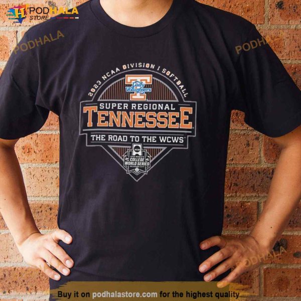 Tennessee Volunteers 2023 NCAA Division I Softball Super Regional Shirt