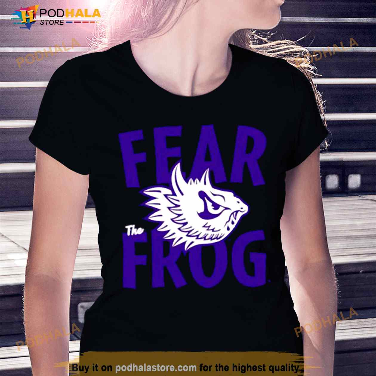 Texas Christian University Fear the Frog Shirt Texas Christian University Fear the Frog Shirt