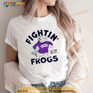 Texas Christian University Fightin' Frogs Riff Ram Bah Zoo Shirt 2