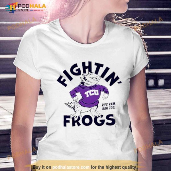 Texas Christian University Fightin’ Frogs Riff Ram Bah Zoo Shirt