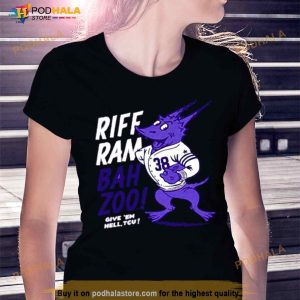 Texas Christian University Horned Frogs Football Riff Ram Bah Zoo Shirt 3