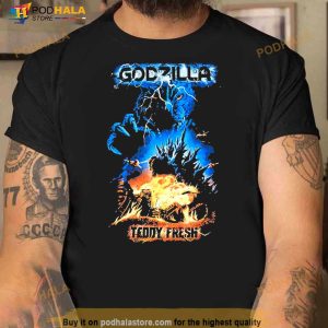 Tf X Godzilla Explosion T Shirt