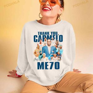 Thank You Carmelo Me70 signature Shirt