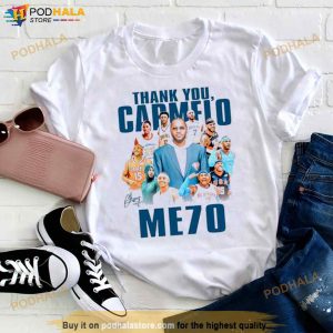 Thank You Carmelo Me70 Signature Shirt 2
