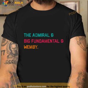 The Admiral Big Fundamental Wemby Shirt 2