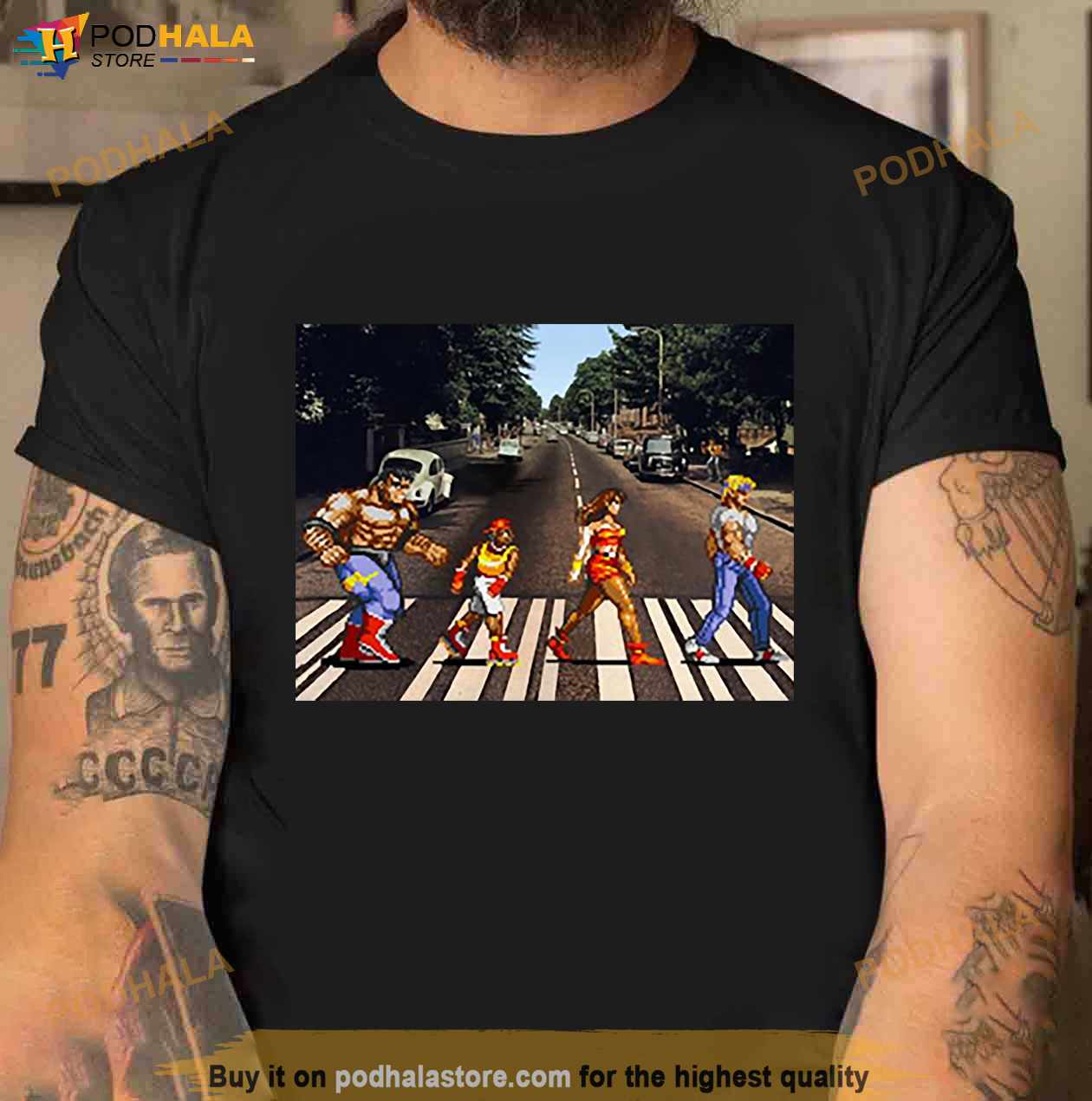 The Beatles Inspried Streets Of Rage Shirt - Bring Your Ideas