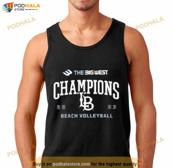 The Big West Beach Volleyball Long Beach Champions 2023 Shirt
