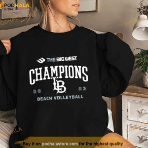 The Big West Beach Volleyball Long Beach Champions 2023 Shirt 2