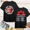 The Chili Peppers 2023 Tour Shirt, Red Hot Chili Peppers Tour Merch