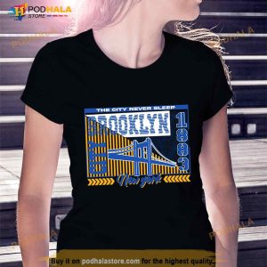 The City Never Sleep Brookly New York 1883 Shirt 2