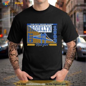 The City Never Sleep Brookly New York 1883 Shirt 3
