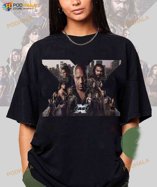 The Fast And The Furious X Shirt, Vin Diesel Jason Momoa Dominic Toretto