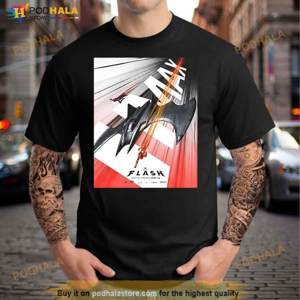 The Flash 2023 DC Comics New Poster Fan Gifts T Shirt