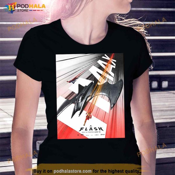The Flash 2023 DC Comics New Poster Fan Gifts T Shirt