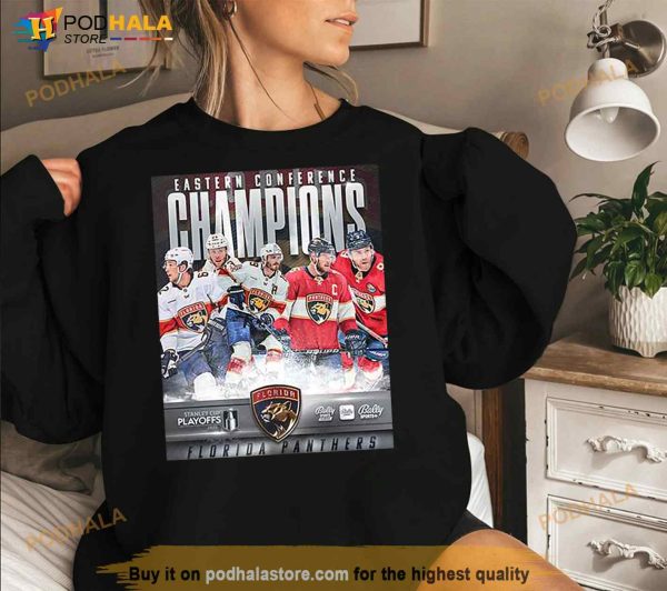 The Florida Panthers Are Eastern Conference Champs NHL Stanley Cup 2023 T Shirt