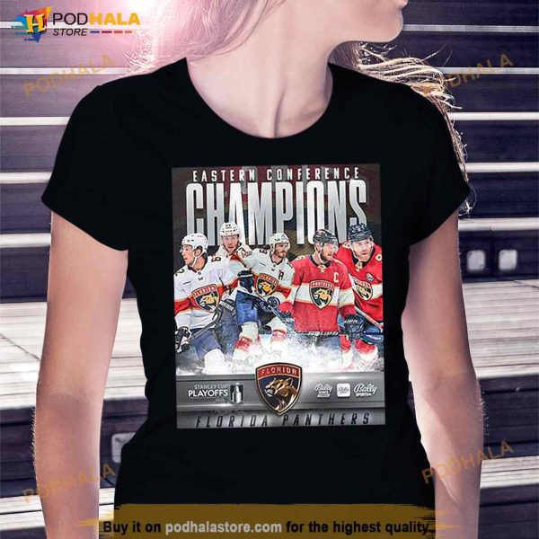 The Florida Panthers Are Eastern Conference Champs NHL Stanley Cup 2023 T Shirt
