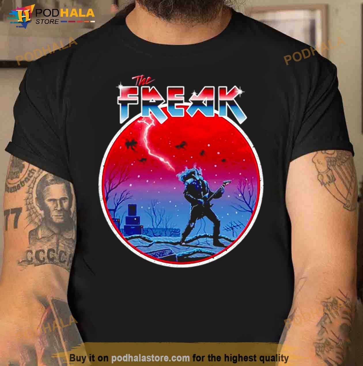The Freak Stranger Things Eddie Munson Shirt The Freak Stranger Things Eddie Munson Shirt