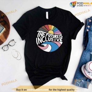 The Future Is Inclusive Unisex Shirt Rainbow Pride Shirt Trans Rights Shirt Lgbtq Gift 2