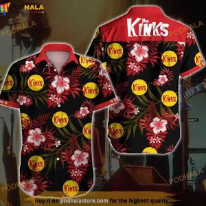 The Kinks Tropical Hawaiian Shirt, Tropical Shirt For Women