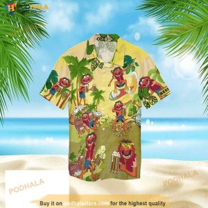 The Muppet Show Print Hawaiian Shirt, Tropical Shirt For Women