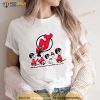 The Peanuts New Jersey Devils Hockey Logo T Shirt