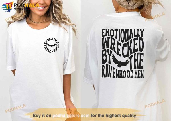 The Ravenhood Series Shirt, Emotionally Wrecked By The Ravenhood Men, Gift for Book Lovers