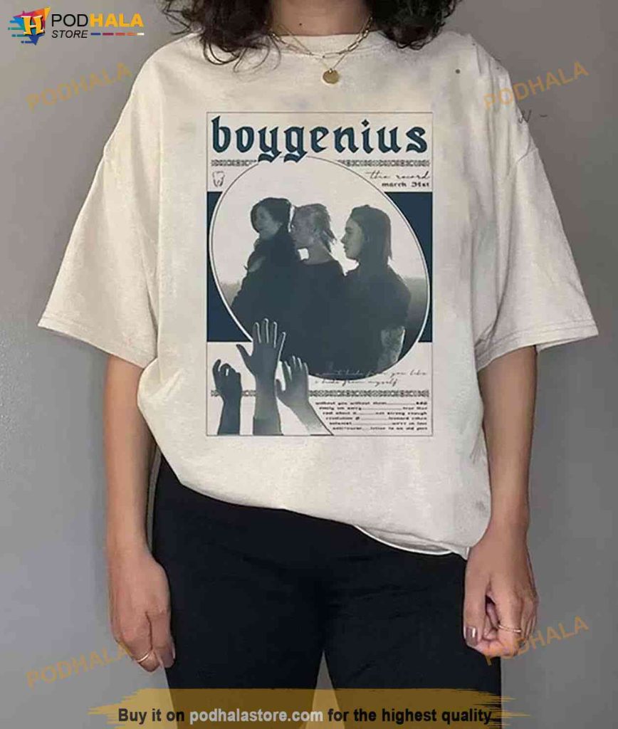 The Record Boygenius Shirt, Boygenius ReSET Tour 2023 Shirt Merch ...