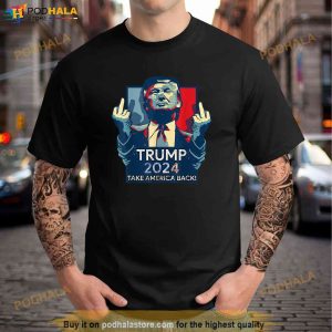 The Return Donald Trump 2024 Take America Back Election Shirt 2