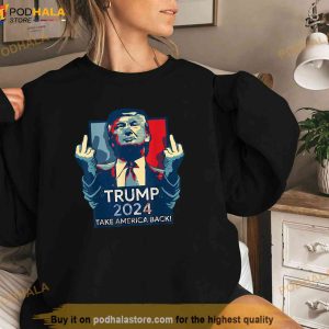 The Return Donald Trump 2024 Take America Back Election Shirt 3