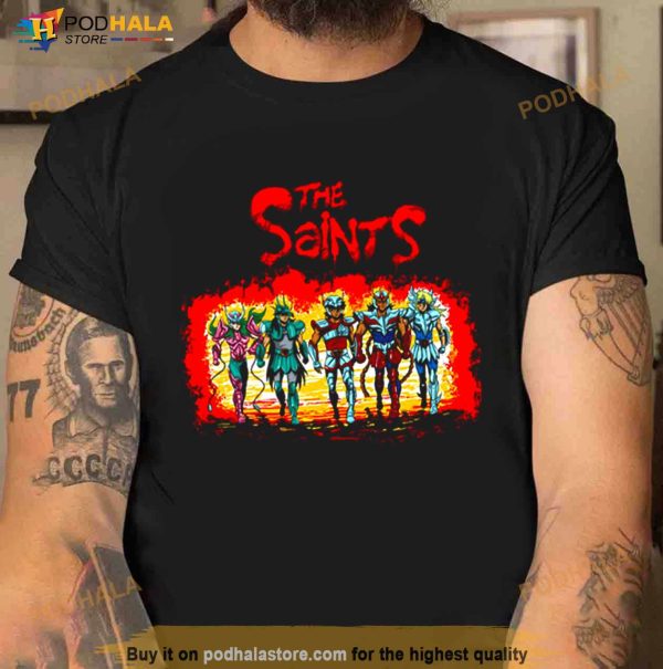 The Saints Parody Saint Seiya Knights Of The Zodiac Shirt