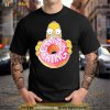 The Simpsons homer can’t talk eating Shirt